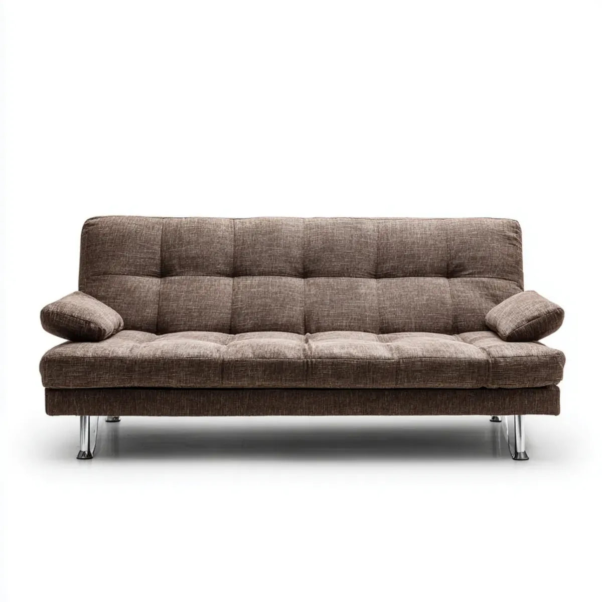 Schlafsofa 3-Sitzer Braun 180 x 85 x 83 cm Polyester Rechteckig